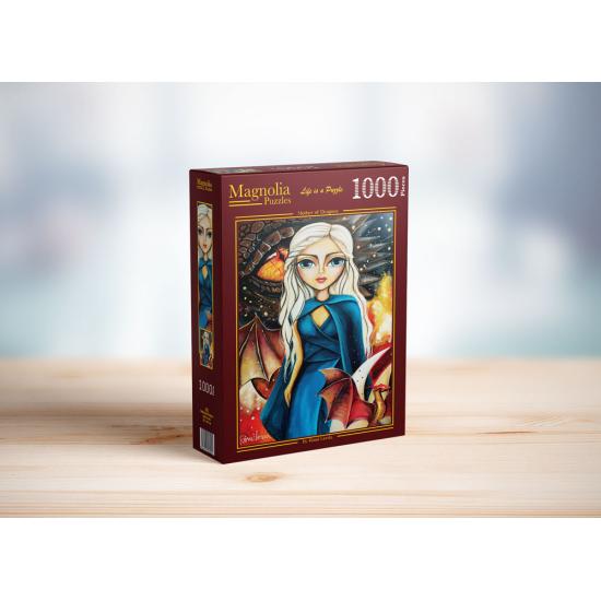 Puzzle Magnolia Madre de Dragones de 1000 Piezas