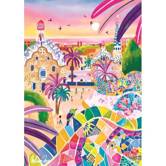 Puzzle Magnolia Parque Güell de 1000 Piezas Puzzle Magnolia Parque Güell de 1000 Piezas