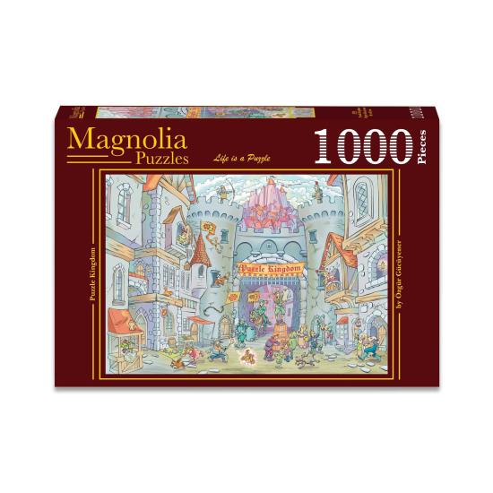Puzzle Magnolia Reino De Los Puzzles de 1000 Piezas