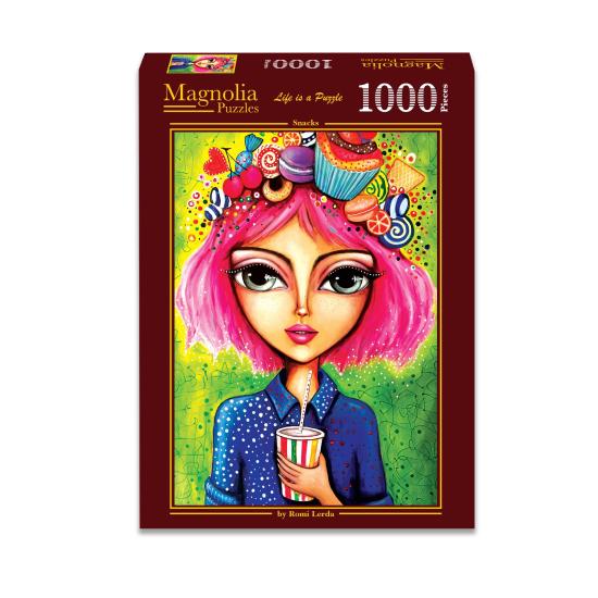 Puzzle Magnolia Snacks de 1000 Piezas