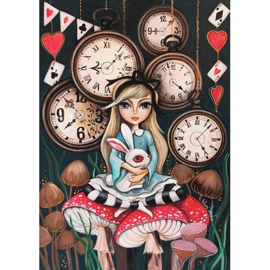 Puzzle Magnolia Tiempo de Alicia de 1000 Piezas Puzzle Magnolia Tiempo de Alicia de 1000 Piezas