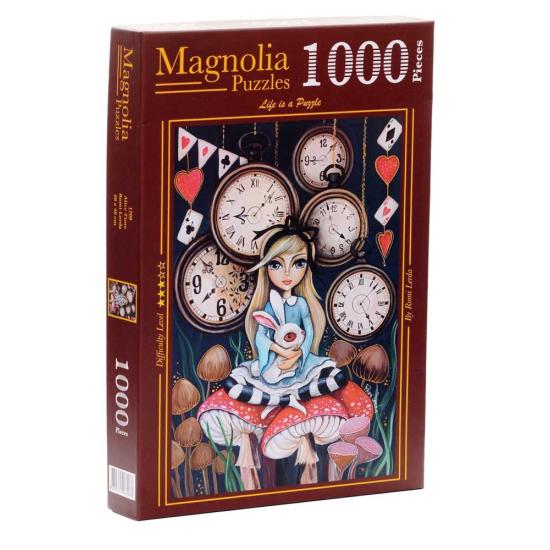 Puzzle Magnolia Tiempo de Alicia de 1000 Piezas Puzzle Magnolia Tiempo de Alicia de 1000 Piezas
