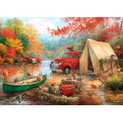 Puzzle MasterPieces Acampada al Aire Libre de 1000 Piezas