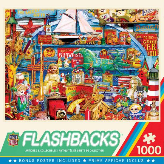 Puzzle MasterPieces Antigüedades y Coleccionables de 1000 Pieza Puzzle MasterPieces Antigüedades y Coleccionables de 1000 Pieza