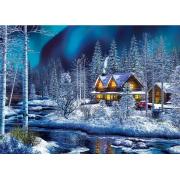 Puzzle MasterPieces Auroras Boreales de 500 Piezas