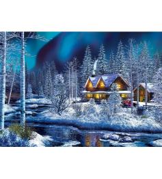 Puzzle MasterPieces Auroras Boreales de 500 Piezas