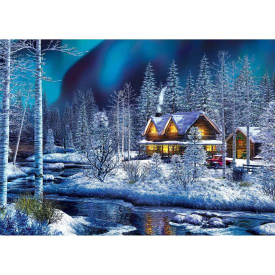 Puzzle MasterPieces Auroras Boreales de 500 Piezas