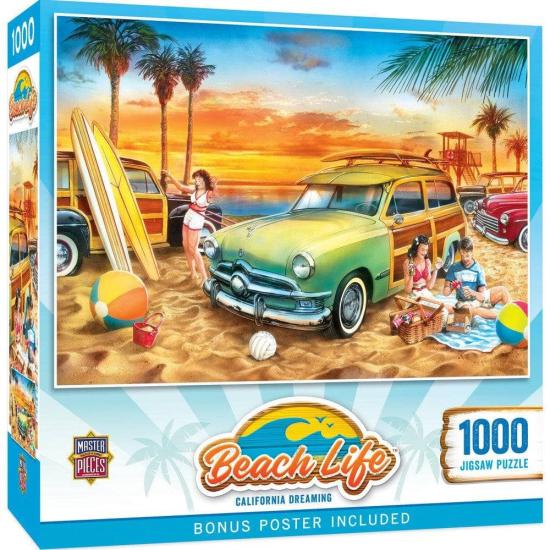 Puzzle MasterPieces California Dreaming de 1000 Piezas