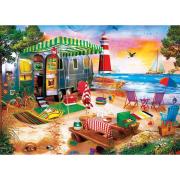 Puzzle MasterPieces Camping Junto Al Mar de 1000 Pzs