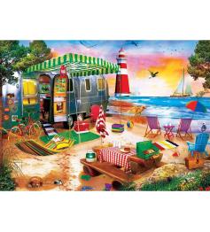 Puzzle MasterPieces Camping Junto Al Mar de 1000 Pzs