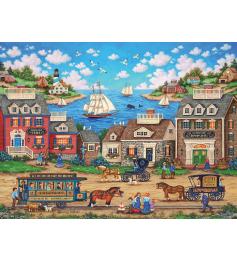 Puzzle MasterPieces Carruaje Junto al Mar de 550 Piezas