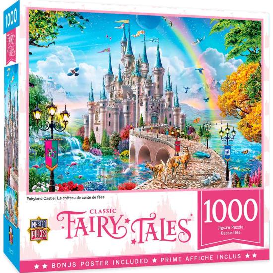 Puzzle MasterPieces Castillo de Cuento de Hadas de 1000 Piezas