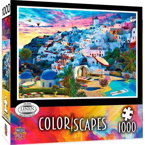 Puzzle MasterPieces Cielo de Santorini de 1000 Piezas Puzzle MasterPieces Cielo de Santorini de 1000 Piezas