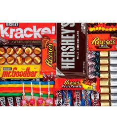 Puzzle MasterPieces Collage de Chocolates de 1000 Piezas