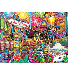 Puzzle MasterPieces Collage de Las Vegas de 550 Piezas