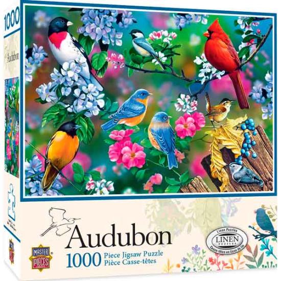Puzzle MasterPieces Collage de Pájaros Cantores de 1000 Piezas Puzzle MasterPieces Collage de Pájaros Cantores de 1000 Piezas