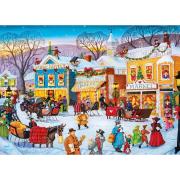 Puzzle MasterPieces Compras Navideñas de 1000 Piezas