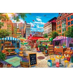 Puzzle MasterPieces Mercadillo de Postres de 750 Piezas