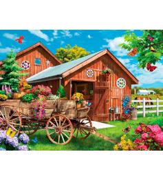 Puzzle MasterPieces Corriendo a la Granja de Flores de 750 Piez