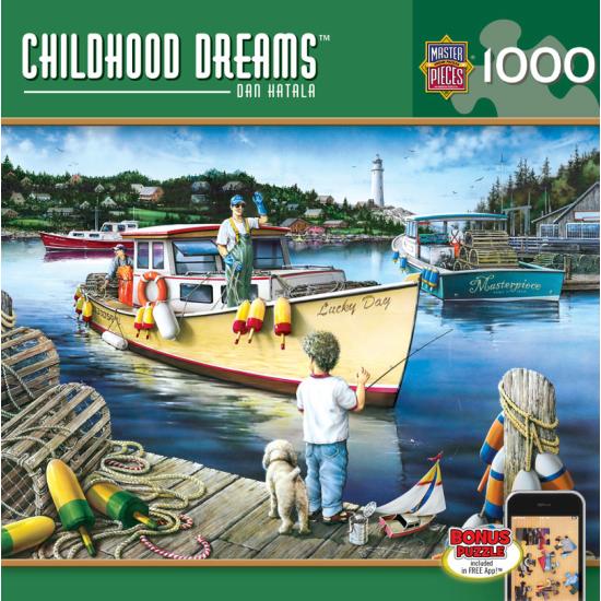 Puzzle MasterPieces Día de Suerte de 1000 Piezas