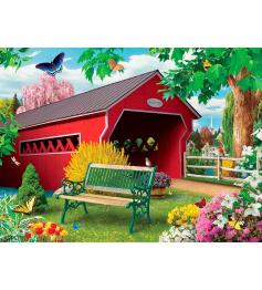 Puzzle MasterPieces Días Tranquilos de Primavera de 750 Piezas