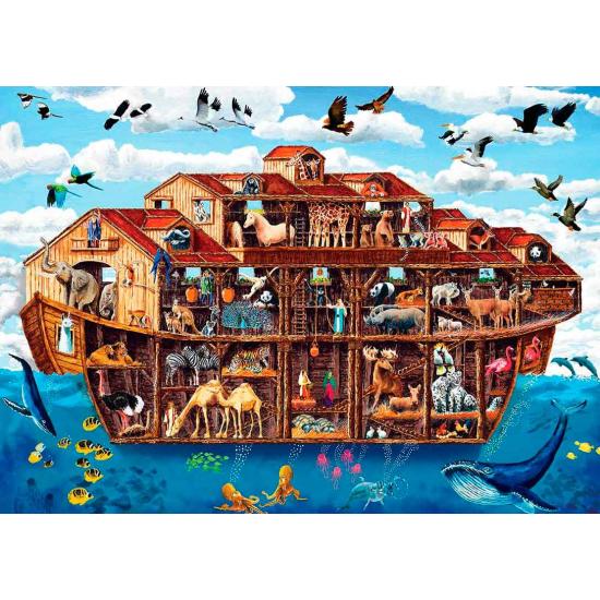 Puzzle MasterPieces El Arca de Noé XXL de 1000 Piezas Puzzle MasterPieces El Arca de Noé XXL de 1000 Piezas