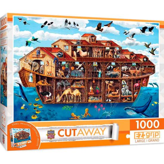 Puzzle MasterPieces El Arca de Noé XXL de 1000 Piezas Puzzle MasterPieces El Arca de Noé XXL de 1000 Piezas