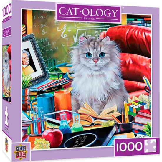 Puzzle MasterPieces El Gato de Einstein de 1000 Piezas