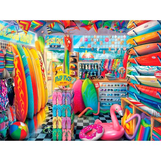 Puzzle MasterPieces Equipos de Playa de 750 Piezas Puzzle MasterPieces Equipos de Playa de 750 Piezas