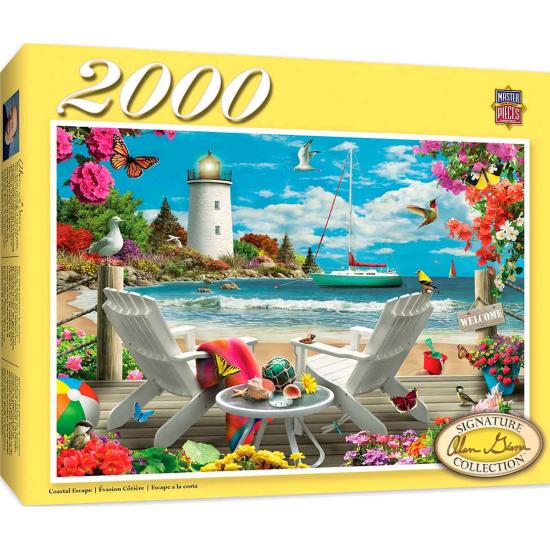 Puzzle MasterPieces Escape Costero de 2000 Piezas Puzzle MasterPieces Escape Costero de 2000 Piezas
