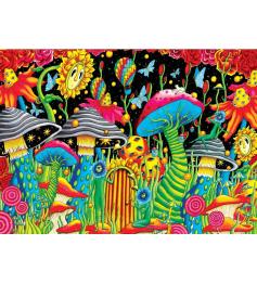 Puzzle MasterPieces Jardín De Las Delicias Cósmicas de 1000 Piez