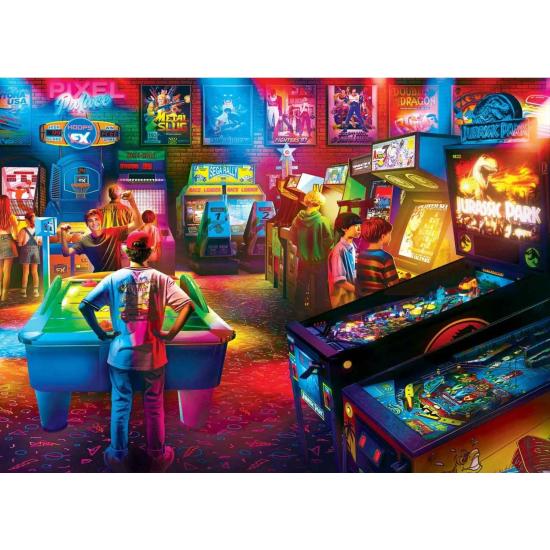 Puzzle MasterPieces La Guarida Del Mago Del Pinball de 1000 Pzs