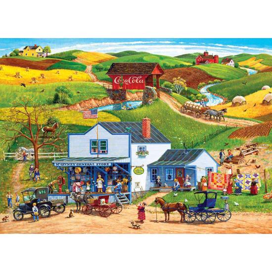 Puzzle MasterPieces La Tienda de los McGiverny de 1000 Piezas Puzzle MasterPieces La Tienda de los McGiverny de 1000 Piezas