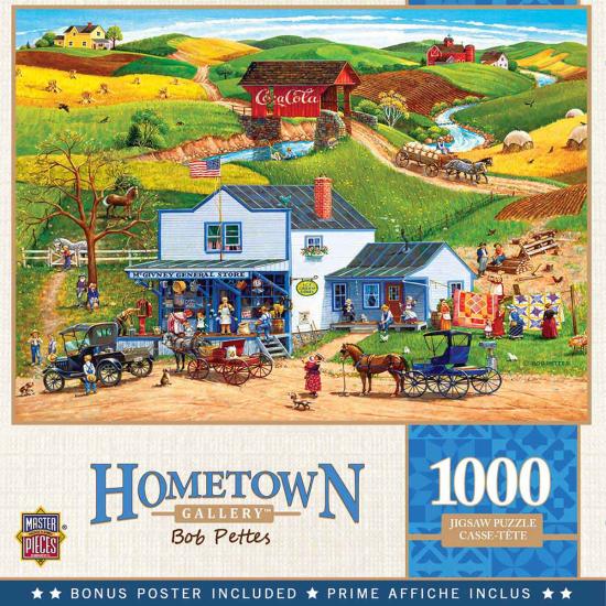 Puzzle MasterPieces La Tienda de los McGiverny de 1000 Piezas Puzzle MasterPieces La Tienda de los McGiverny de 1000 Piezas