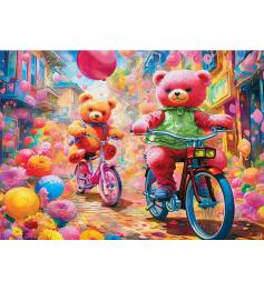 Puzzle MasterPieces Los Ositos de Peluche en Wonderland de 1000