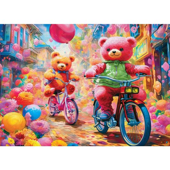 Puzzle MasterPieces Los Ositos de Peluche en Wonderland de 1000