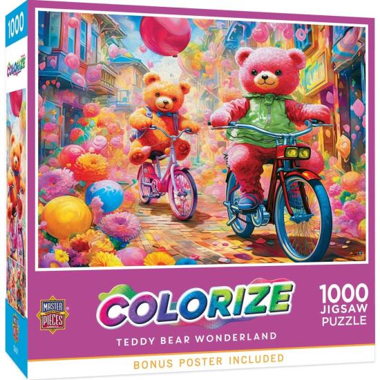 Puzzle MasterPieces Los Ositos de Peluche en Wonderland de 1000