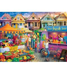 Puzzle MasterPieces Mercado de Fin de Semana de 750 Piezas