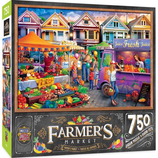 Puzzle MasterPieces Mercado de Fin de Semana de 750 Piezas