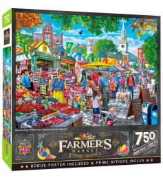 Puzzle MasterPieces Mercado de Tarde de 750 Piezas