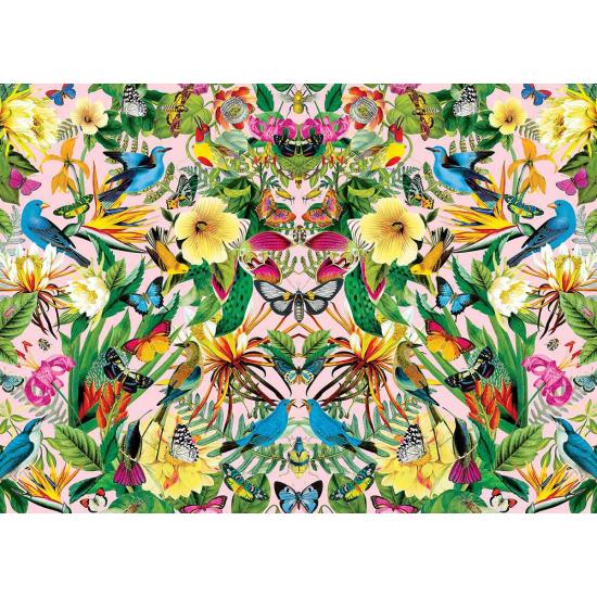 Puzzle MasterPieces Pájaros Azules y Mariposas de 1000 Piezas Puzzle MasterPieces Pájaros Azules y Mariposas de 1000 Piezas
