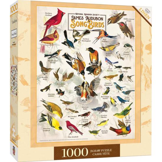 Puzzle MasterPieces Pájaros Cantores de 1000 Piezas Puzzle MasterPieces Pájaros Cantores de 1000 Piezas
