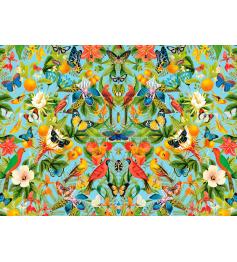 Puzzle MasterPieces Pájaros, Naranjas y Mariposas de 1000 Pieza