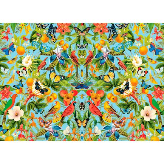 Puzzle MasterPieces Pájaros, Naranjas y Mariposas de 1000 Pieza Puzzle MasterPieces Pájaros, Naranjas y Mariposas de 1000 Pieza