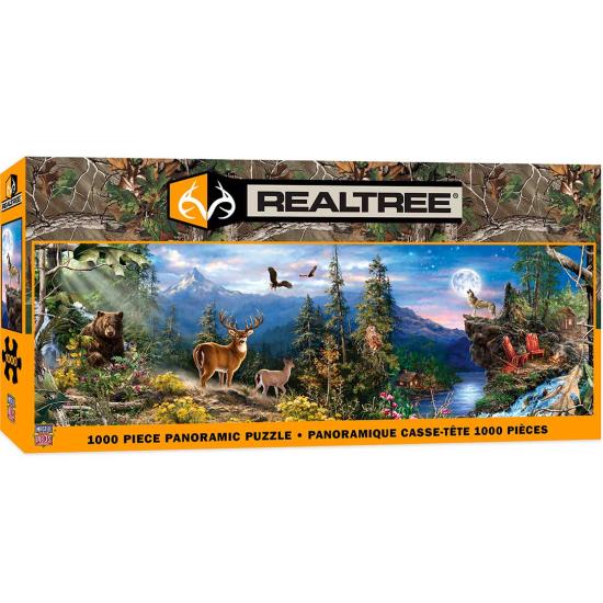 Puzzle MasterPieces Panorámico Animales del Bosque 1000 Piezas Puzzle MasterPieces Panorámico Animales del Bosque 1000 Piezas