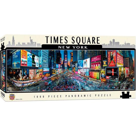 Puzzle MasterPieces Panorámico Times Square Nueva York de 1000