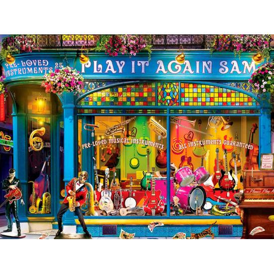 Puzzle MasterPieces Tócala Otra Vez Sam de 750 Piezas Puzzle MasterPieces Tócala Otra Vez Sam de 750 Piezas