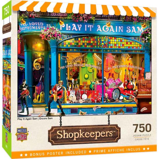 Puzzle MasterPieces Tócala Otra Vez Sam de 750 Piezas Puzzle MasterPieces Tócala Otra Vez Sam de 750 Piezas