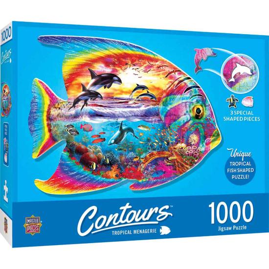 Puzzle MasterPieces Pez Tropical de 1000 Piezas Puzzle MasterPieces Pez Tropical de 1000 Piezas