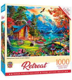 Puzzle MasterPieces Puesta de Sol en la Naturaleza de 1000 Piez